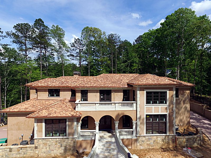 Ludowici tile, Alpharetta residence — photo