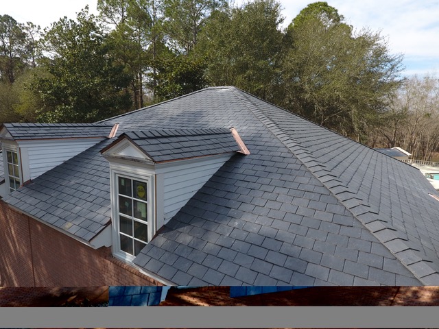 Slate and copper, South Georgia estate — photo